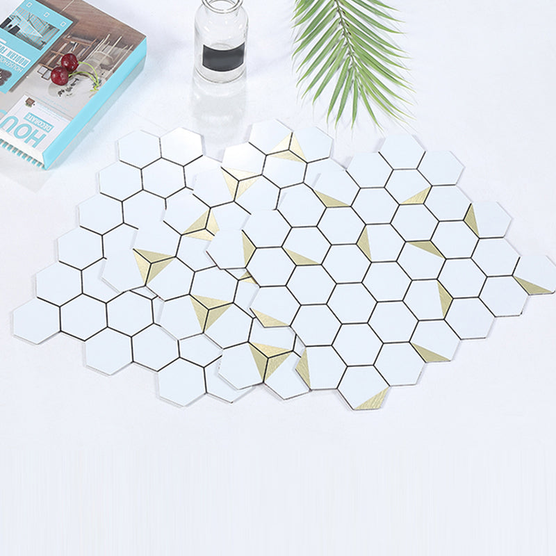 Lisslune | Kitchen mosaic tile wallpaper waterproof, removable and adhesive back tiles