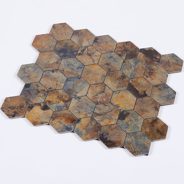 Lisslune | Kitchen mosaic tile wallpaper waterproof, removable and adhesive back tiles
