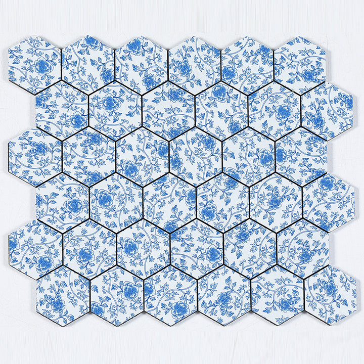 Lisslune | Kitchen mosaic tile wallpaper waterproof, removable and adhesive back tiles