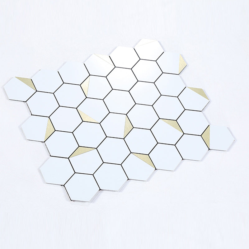 Lisslune | Kitchen mosaic tile wallpaper waterproof, removable and adhesive back tiles