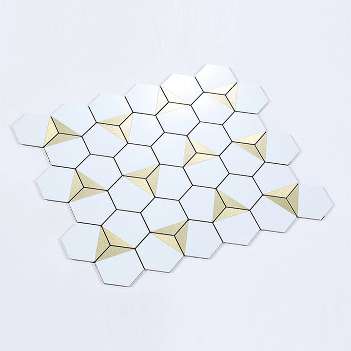 Lisslune | Kitchen mosaic tile wallpaper waterproof, removable and adhesive back tiles