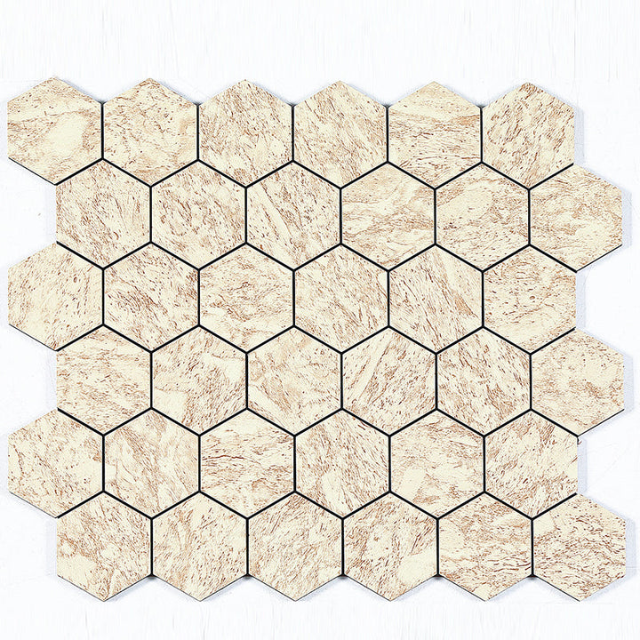 Lisslune | Kitchen mosaic tile wallpaper waterproof, removable and adhesive back tiles