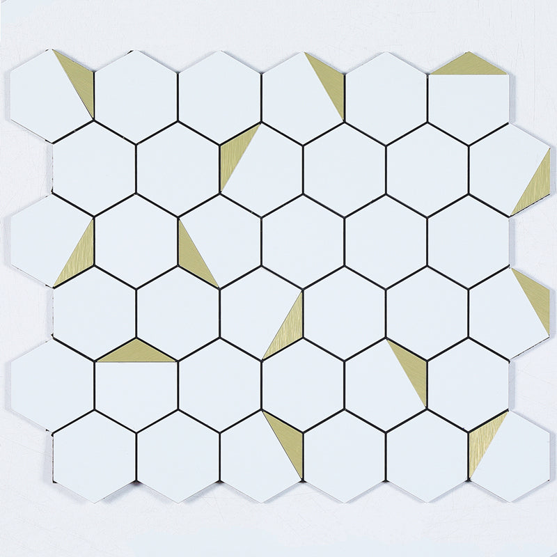 Lisslune | Kitchen mosaic tile wallpaper waterproof, removable and adhesive back tiles