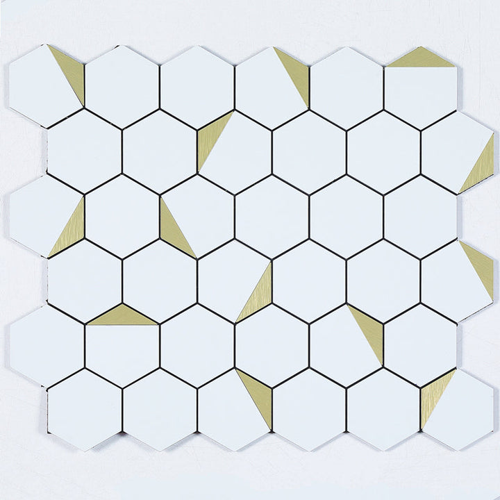 Lisslune | Kitchen mosaic tile wallpaper waterproof, removable and adhesive back tiles