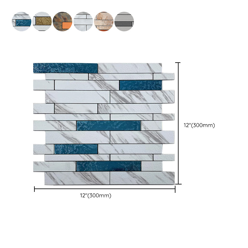 Lisslune | Modern Subway Tiles Peel and Stick Backsplash Tile for the Kitchen