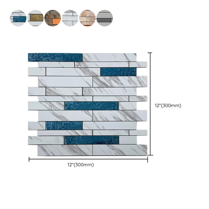 Lisslune | Modern Subway Tiles Peel and Stick Backsplash Tile for the Kitchen