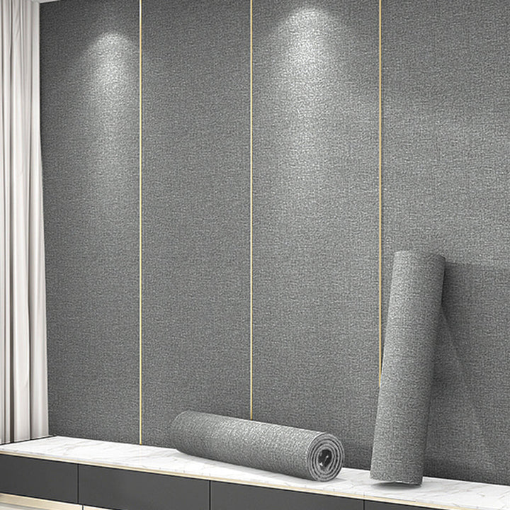 Lisslune | Modern Linen Wall Cladding Panels Textured Wall Interior Anti-Collision Board