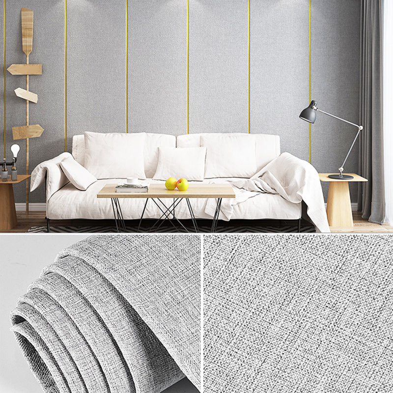 Lisslune | Modern Linen Wall Cladding Panels Textured Wall Interior Anti-Collision Board