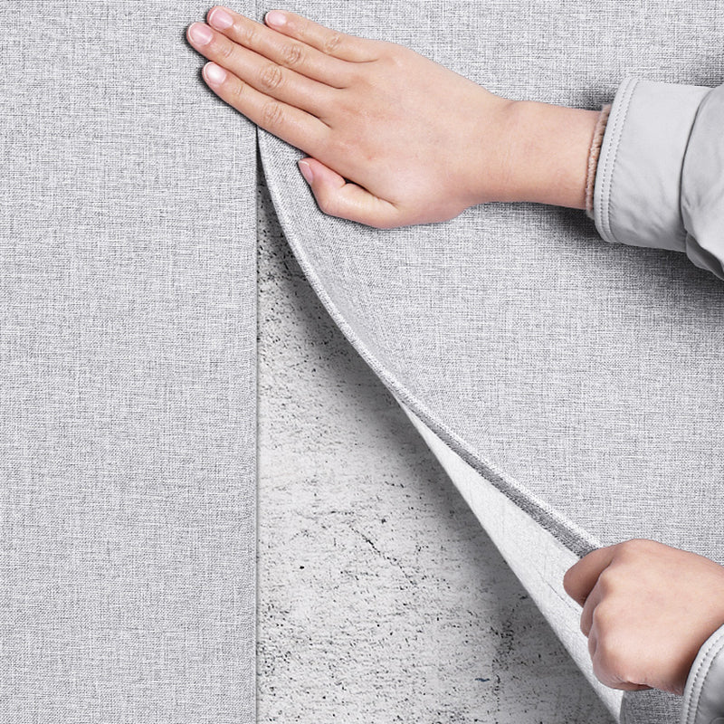 Lisslune | Modern Linen Wall Cladding Panels Textured Wall Interior Anti-Collision Board