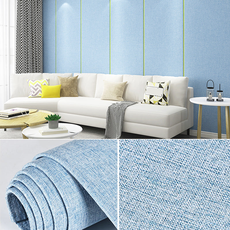 Lisslune | Modern Linen Wall Cladding Panels Textured Wall Interior Anti-Collision Board