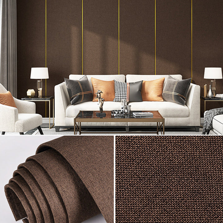 Lisslune | Modern Linen Wall Cladding Panels Textured Wall Interior Anti-Collision Board