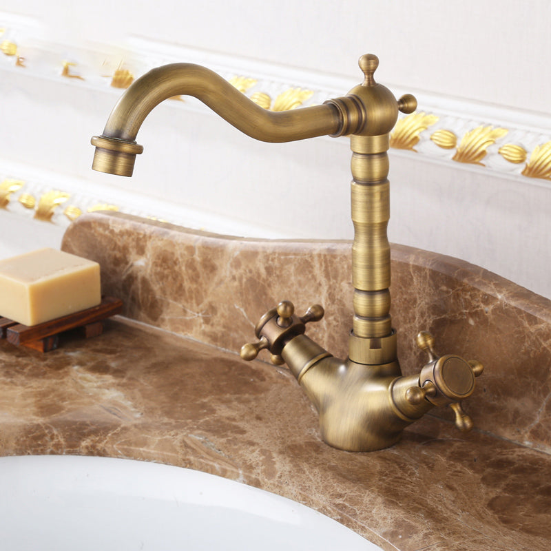 Lisslune | Industry Widespread Bathtub Faucet 1-Hand Basin Faucet