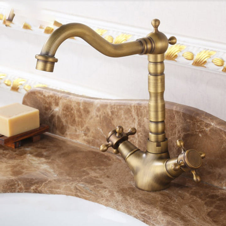 Lisslune | Industry Widespread Bathtub Faucet 1-Hand Basin Faucet