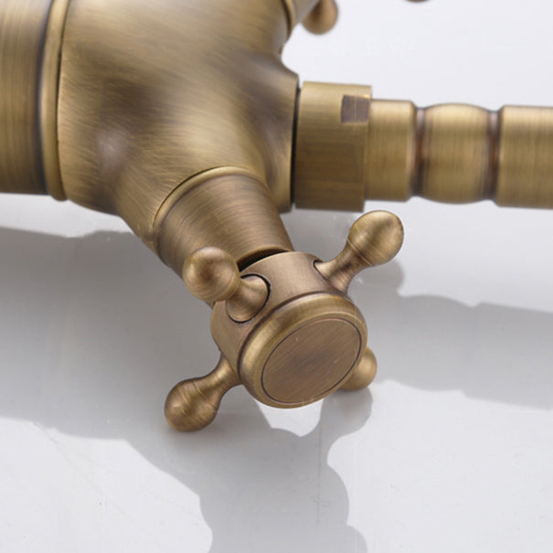 Lisslune | Industry Widespread Bathtub Faucet 1-Hand Basin Faucet