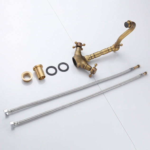 Lisslune | Industry Widespread Bathtub Faucet 1-Hand Basin Faucet