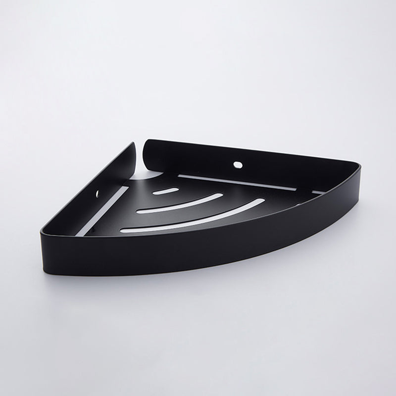 Lisslune | Silver/black Bathroom accessory set Modern 1/2/3 - Piece Bathroom shelf