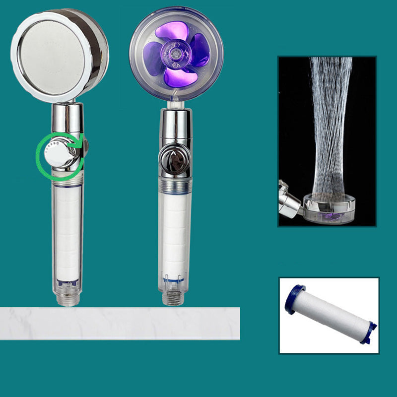 Lisslune | Modern Round Handheld Showerhead Rain Spray Head made of Plastic