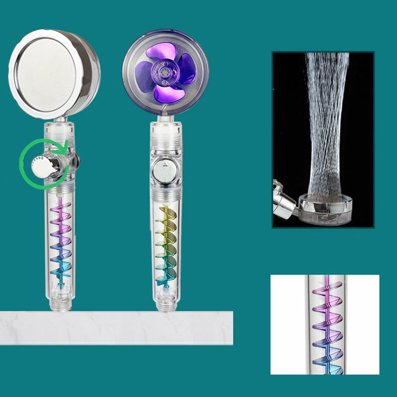 Lisslune | Modern Round Handheld Showerhead Rain Spray Head made of Plastic