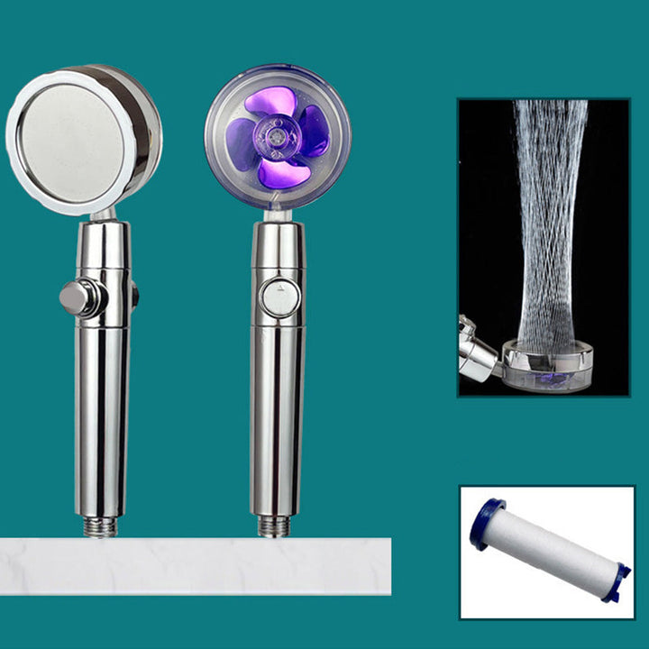Lisslune | Modern Round Handheld Showerhead Rain Spray Head made of Plastic