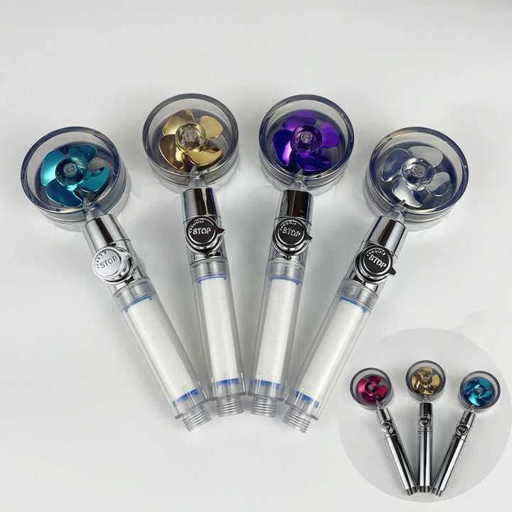 Lisslune | Modern Round Handheld Showerhead Rain Spray Head made of Plastic