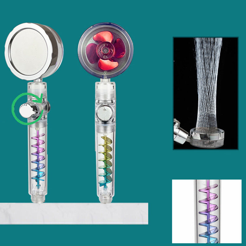 Lisslune | Modern Round Handheld Showerhead Rain Spray Head made of Plastic