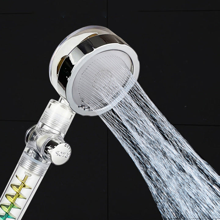 Lisslune | Modern Round Handheld Showerhead Rain Spray Head made of Plastic