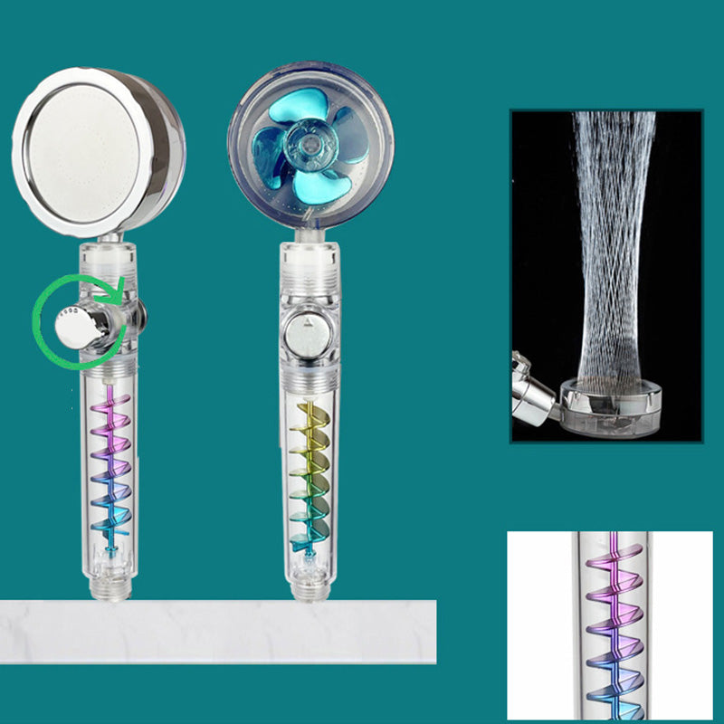 Lisslune | Modern Round Handheld Showerhead Rain Spray Head made of Plastic