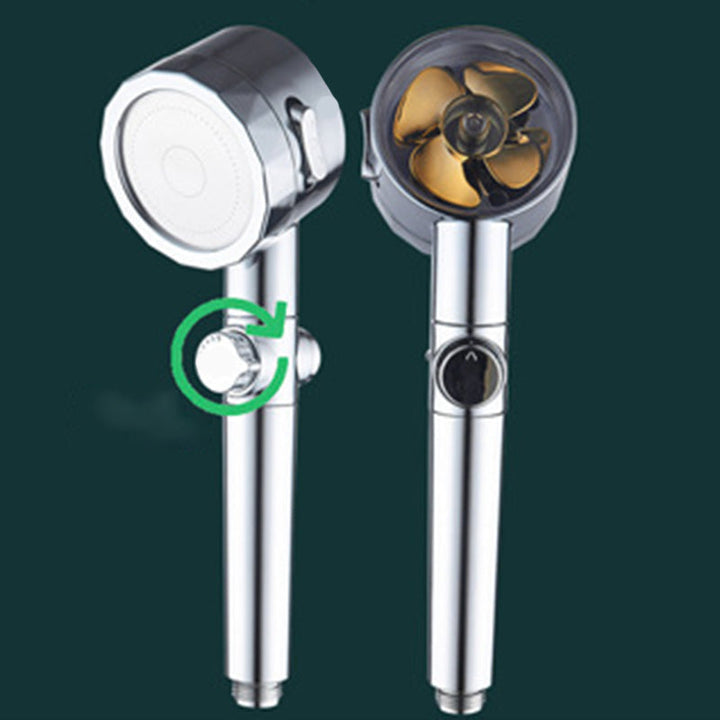 Lisslune | Modern Round Handheld Showerhead Rain Spray Head made of Plastic