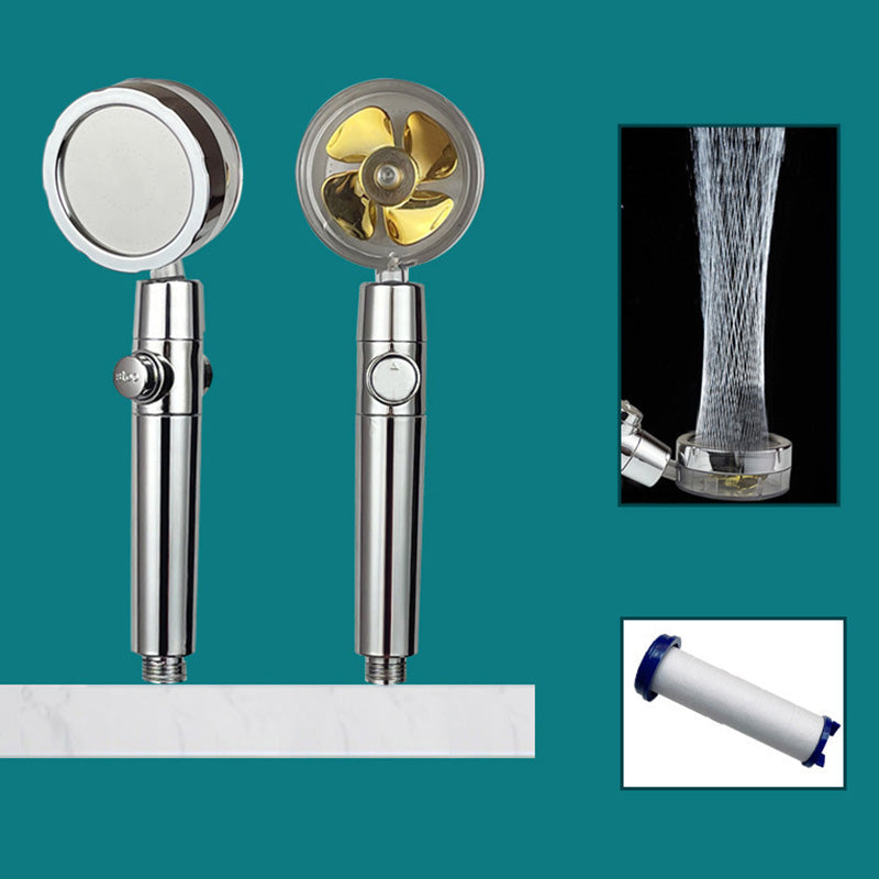 Lisslune | Modern Round Handheld Showerhead Rain Spray Head made of Plastic