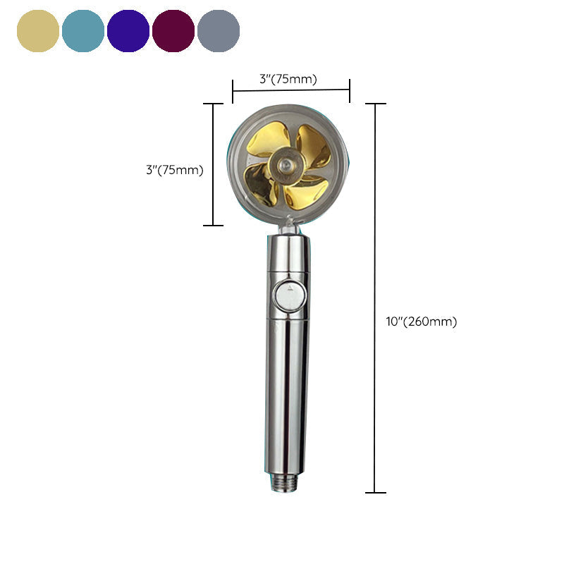 Lisslune | Modern Round Handheld Showerhead Rain Spray Head made of Plastic
