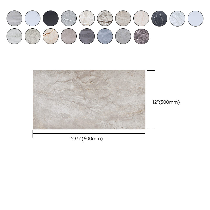 Lisslune | PVC Peel and Stick Wall Tile Rectangular Peel & Stick Field Tile