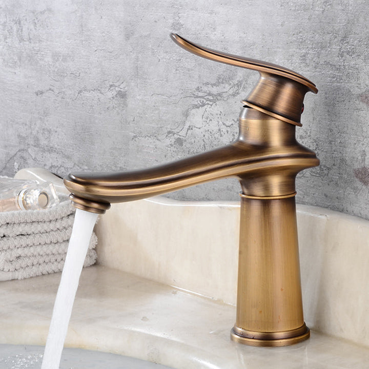 Lisslune | Nationwide Distributed Bathroom Faucet Vintage Lever Basin Faucet