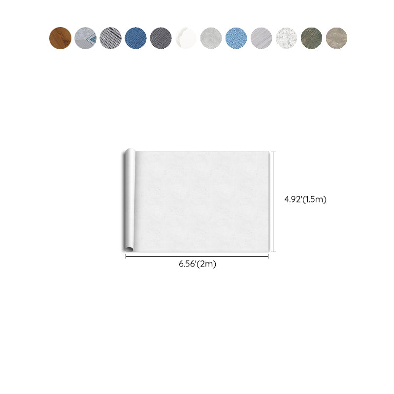 Lisslune | Rectangular Plastic Floor Waterproof Fabric Look Floor Tiles