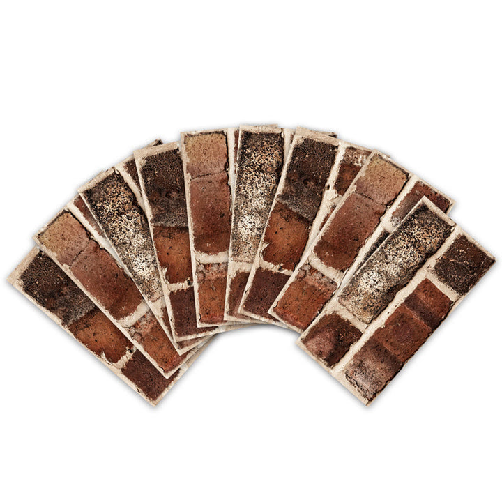 Lisslune | 3D Brick Peel and Stick Wall Tile PVC Peel and Stick Tile for the Kitchen