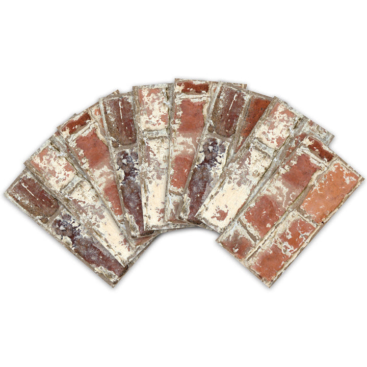 Lisslune | 3D Brick Peel and Stick Wall Tile PVC Peel and Stick Tile for the Kitchen