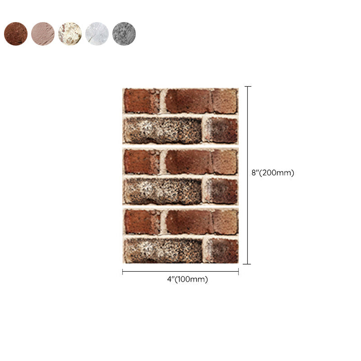 Lisslune | 3D Brick Peel and Stick Wall Tile PVC Peel and Stick Tile for the Kitchen