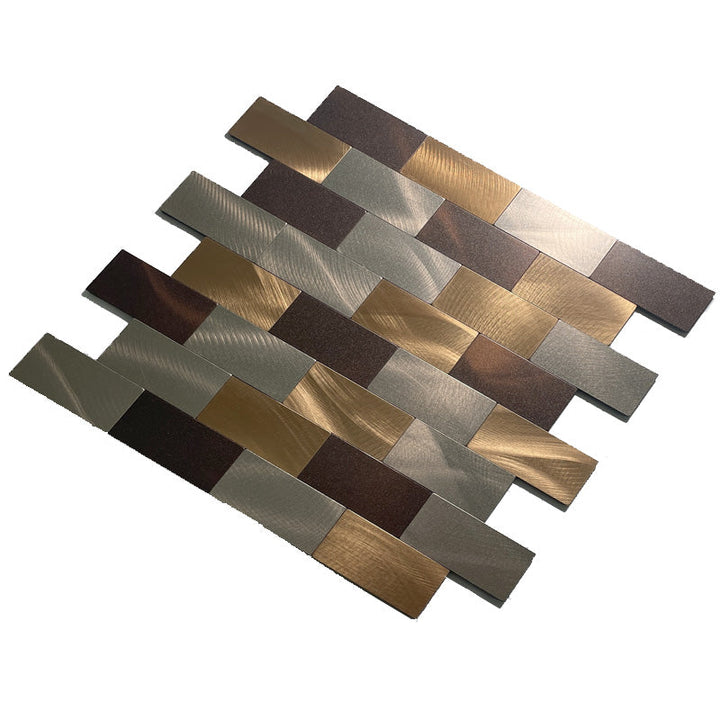 Lisslune | Rectangular Tiles Peel and Stick Tile Kitchen Backsplash Peel and Stick Wall Tile