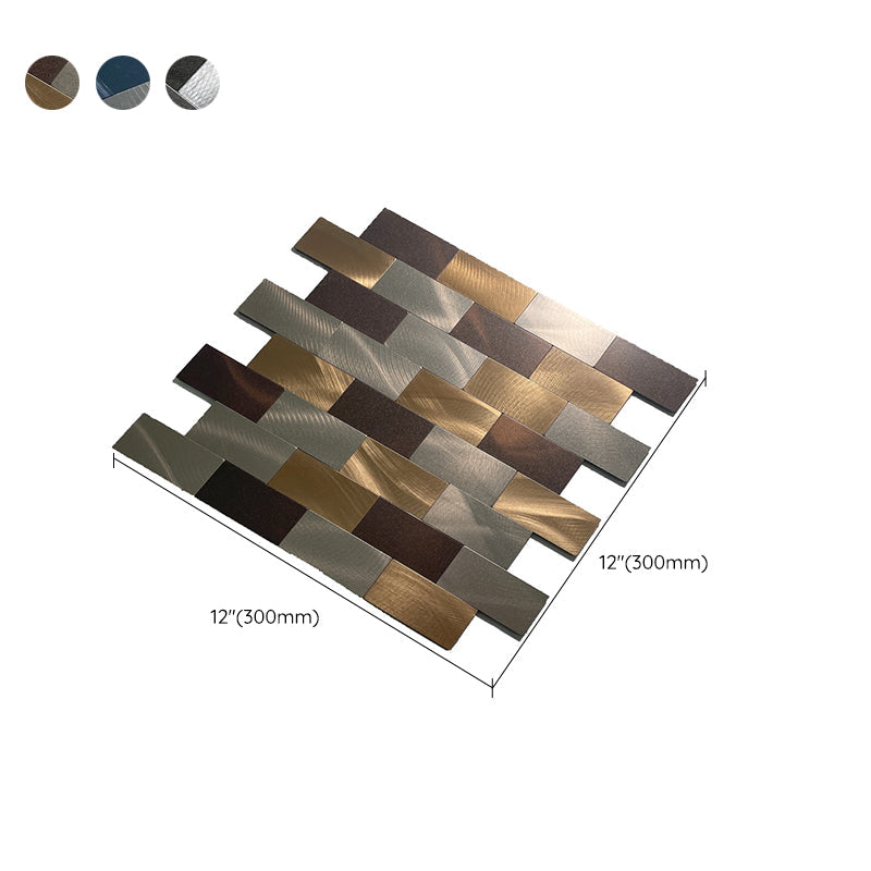 Lisslune | Rectangular Tiles Peel and Stick Tile Kitchen Backsplash Peel and Stick Wall Tile