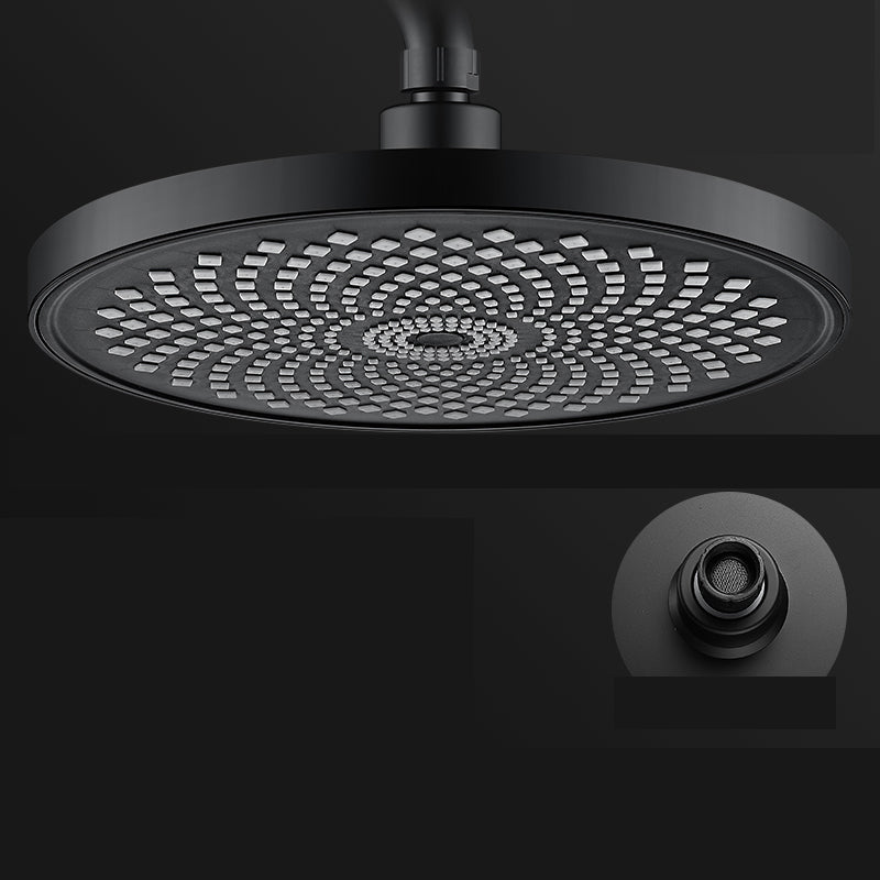 Lisslune | Round solid shower metal modern shower head combination for the bathroom