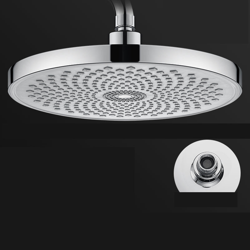 Lisslune | Round solid shower metal modern shower head combination for the bathroom