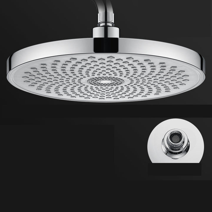 Lisslune | Round solid shower metal modern shower head combination for the bathroom