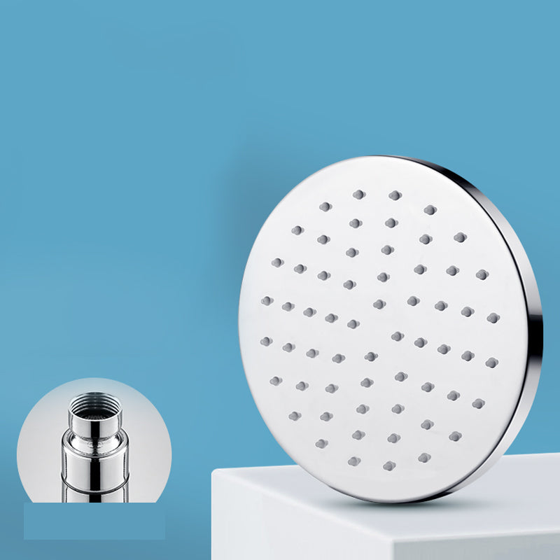 Lisslune | Metal Shower Head Combo Contemporary Round Fixed Shower Head for the Bathroom