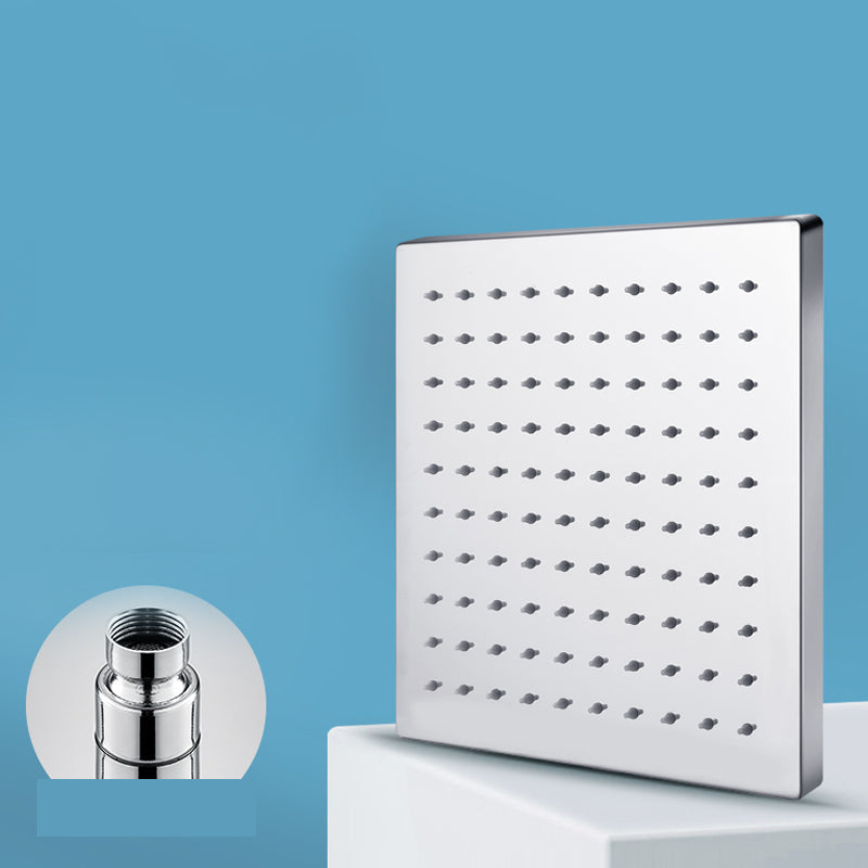 Lisslune | Metal Shower Head Combo Contemporary Round Fixed Shower Head for the Bathroom
