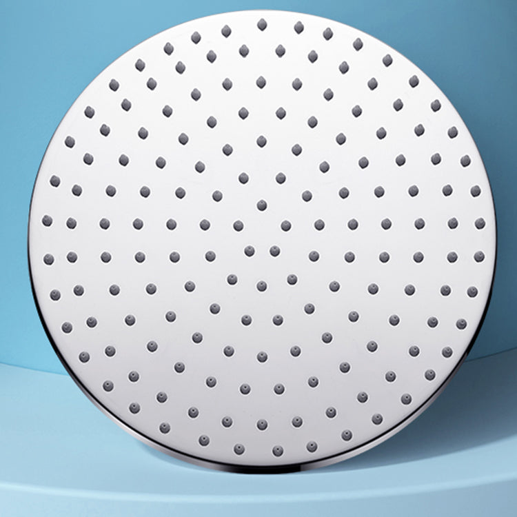 Lisslune | Metal Shower Head Combo Contemporary Round Fixed Shower Head for the Bathroom