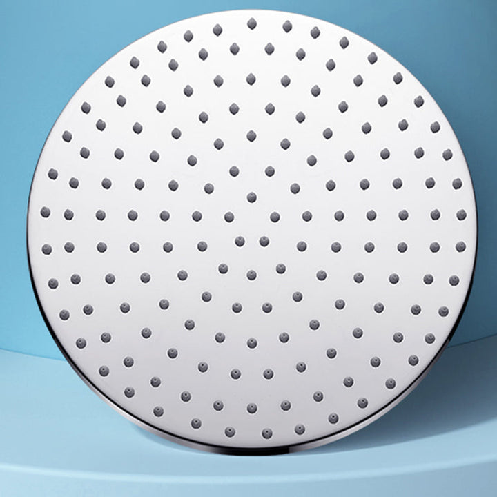 Lisslune | Metal Shower Head Combo Contemporary Round Fixed Shower Head for the Bathroom