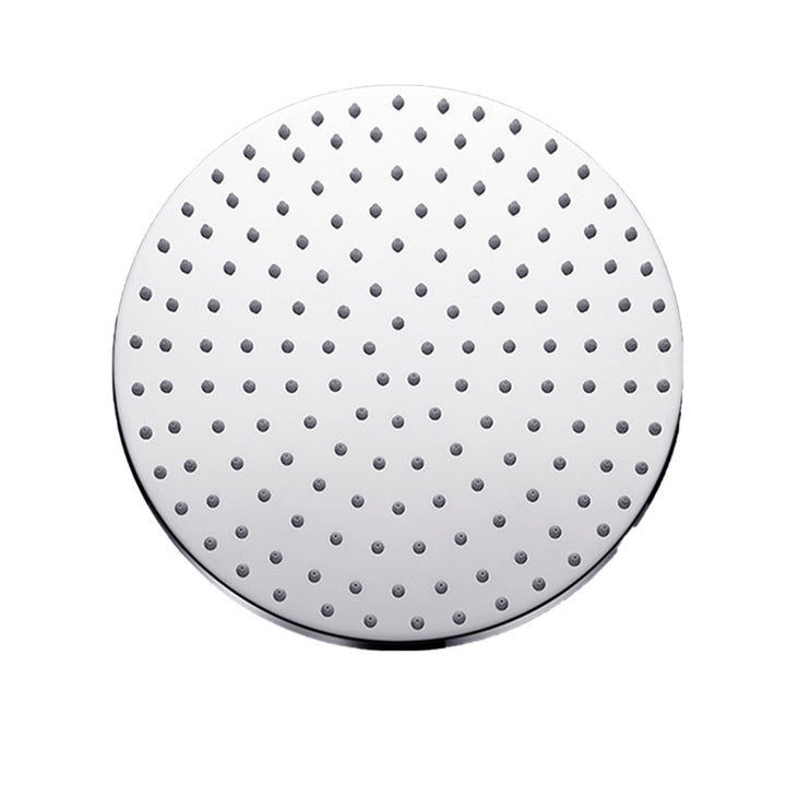 Lisslune | Metal Shower Head Combo Contemporary Round Fixed Shower Head for the Bathroom