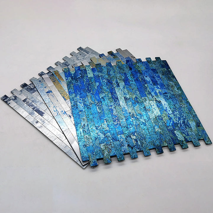Lisslune | Aluminium Tile Stripping and Gluing Tiles Bathroom Waterproof Splash Guard Stripping and Gluing Wall Tile