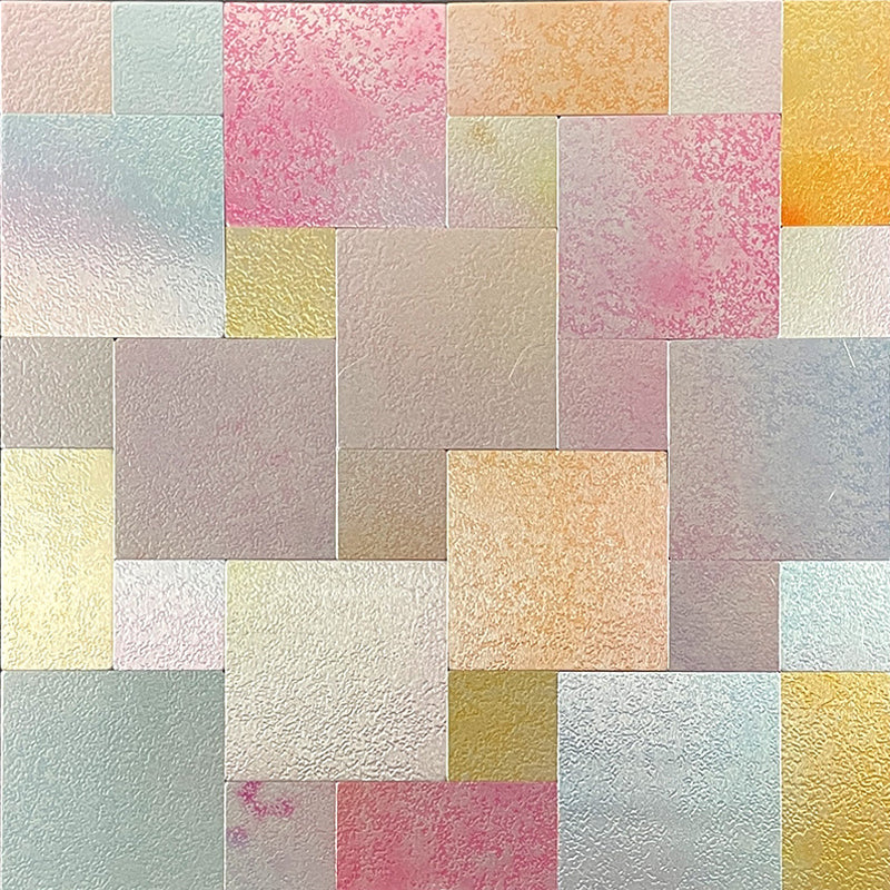 Lisslune | Rectangular Tile Peel and Stick Tile Kitchen Aluminum Splashback Peel and Stick Wall Tile