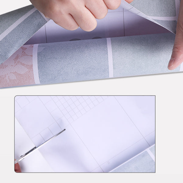 Lisslune | Mosaic Tile Peel and Stick Tile PVC Bathroom Waterproof Splashback Wall Tile