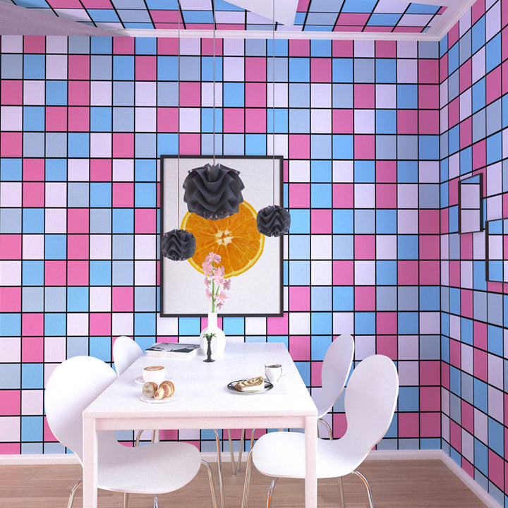 Lisslune | Mosaic tiles removing and sticking tile roll kitchen waterproof splashback wall tiles